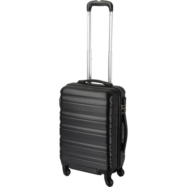Carry-on suitcase GUSTAW - Black