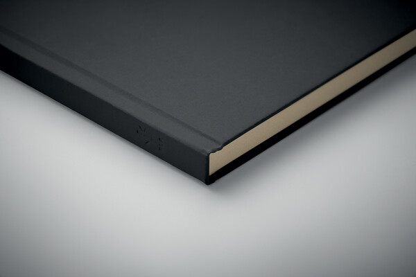 A5 sugarcane PLA notebook - Black