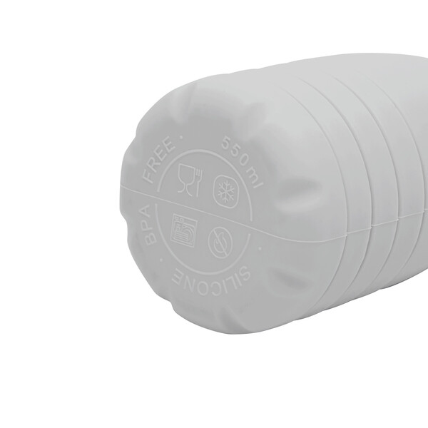 Foldable Drinking Bottle Big Gets Small - Grey
