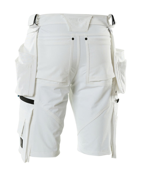 Pantaloni scurți cu buzunare holster - MASCOT® - White