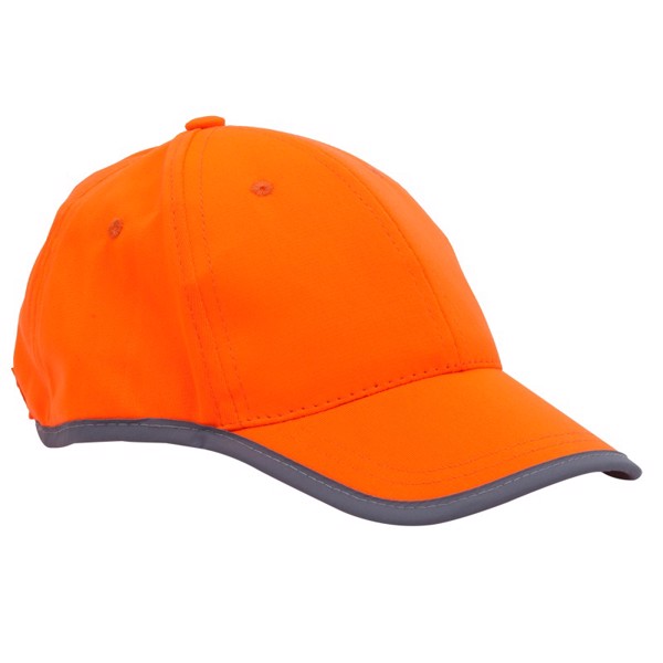 Odblaskowa czapka dziecięca Sportif - Pomarańczowy