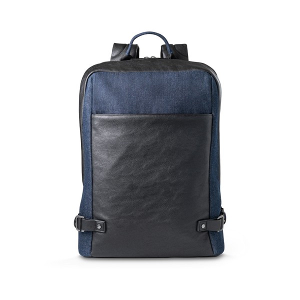 PS - DIVERGENT BACKPACK I. 15'6" Laptop backpack in denim and PU