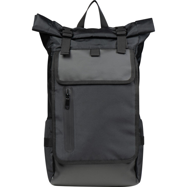 Laptop backpack FLORA - Black