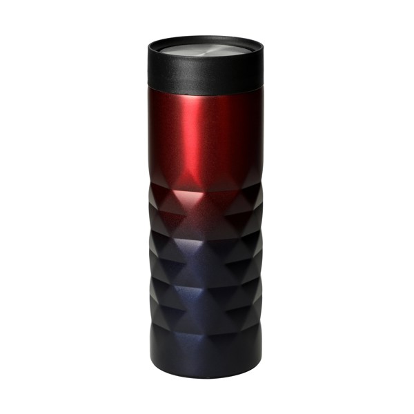 Gobelet Thermique "Diamond 360" - Bleu / Rouge