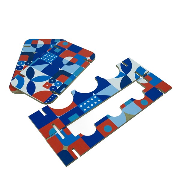 Stackable Bottle Rack For 3 Customizable Bottles