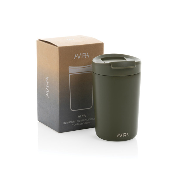 Termohrnek Avira Alya 300ml z RCS recyklované oceli - Zelená