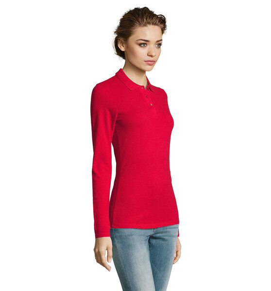 PERFECT SENHORA LSL POLO180 Perfect Lsl Women - VermelhoS