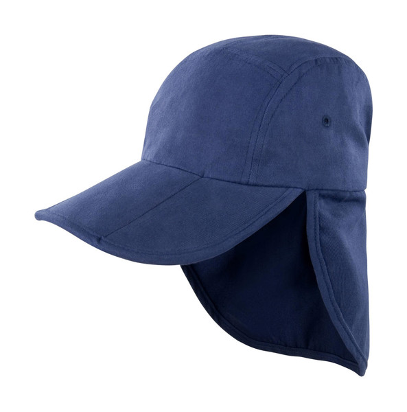 Folding Legionnaire Hat - White / ONE SIZE