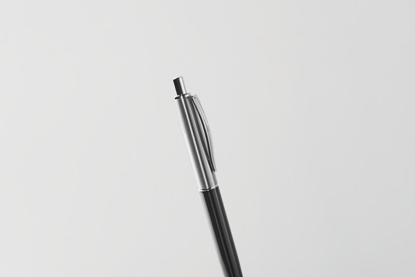 Push button pen in box Graz Colour - Black