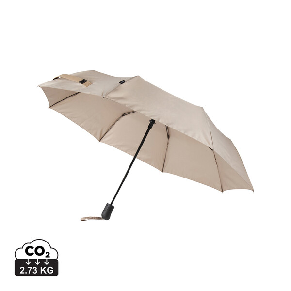 VINGA Baltimore AWARE™ RPET 21" paraplu - Greige
