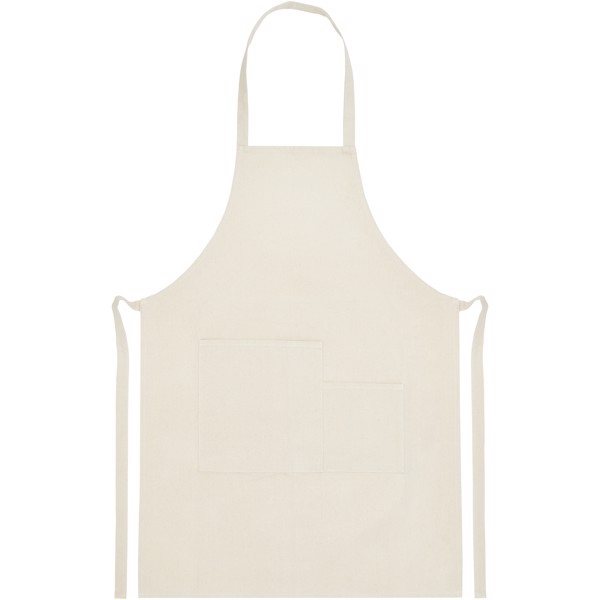 Tablier Khana en coton 280 g/m² - Blanc cassé