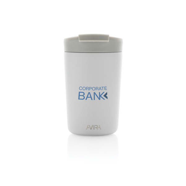 Kozarec Avira Alya, 300 ml, reciklirano jeklo - Bela