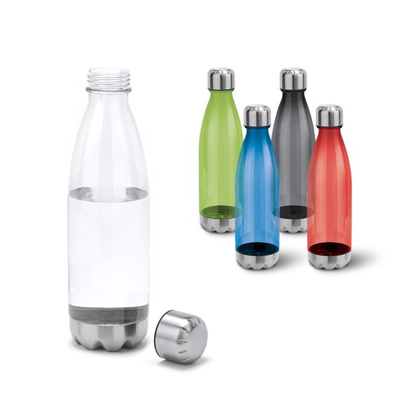 ANCER. Garrafa de desporto em AS e aço inoxidável 700 mL - Azul