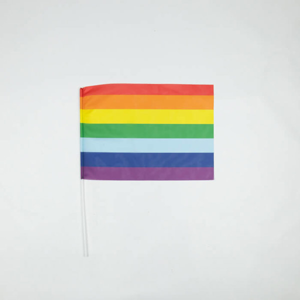 Flag With Customizable Tube