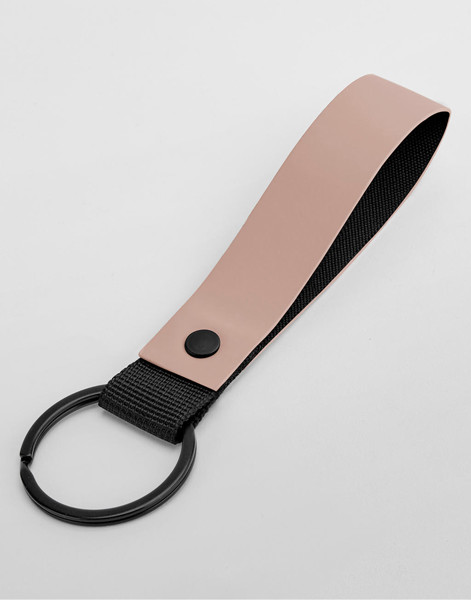 Matte Pu Keyring - Black / ONE SIZE
