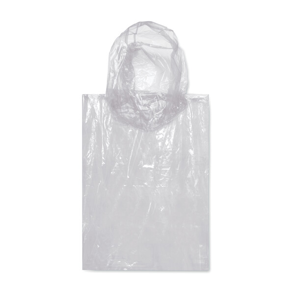 Foldable raincoat in polybag Sprinkle - Transparent