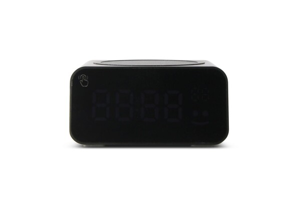 Chargeur sans fil Xoopar Reddi Charge PD avec horloge - Gris foncé