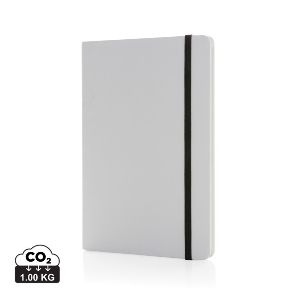 Craftstone A5 recycled kraft and stonepaper notebook - White