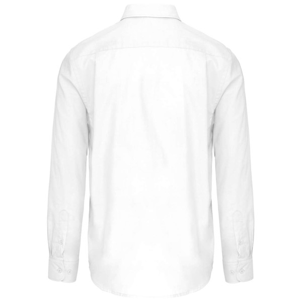 Muška oxfordska košulja dugih rukava - Bijela / L