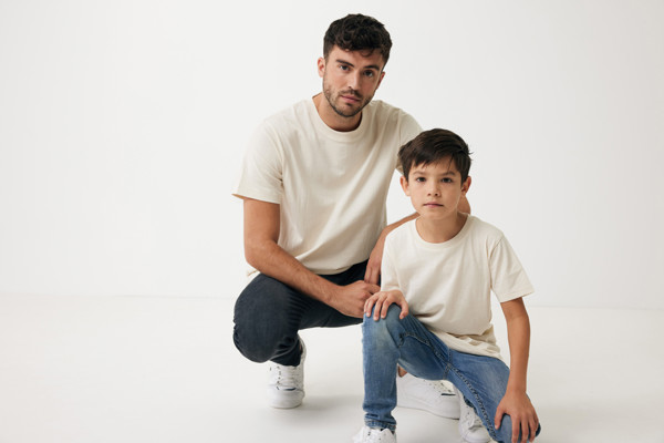 T-shirt léger en coton recyclé IQONIQ Sierra - Natural Raw / XS