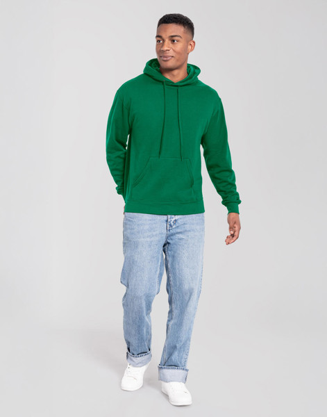 Iconic 250 Hooded Sweat - White / 3XL