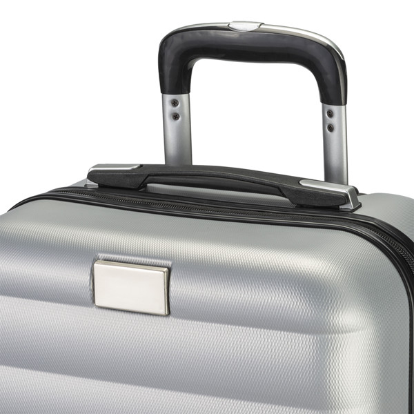Hard Abs Carry-On-Sized Trolley - Silver