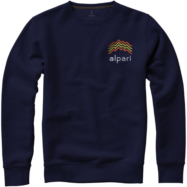 Sweater ras du cou unisexe Surrey - Marine / S