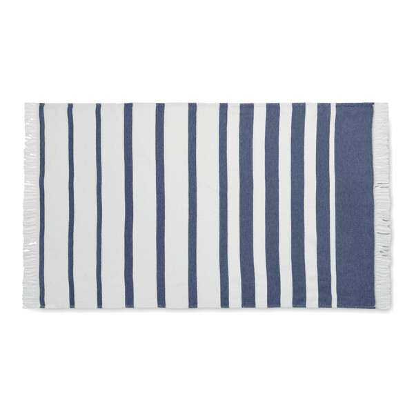 Serviette SEAQUAL® 100x170cm Wave - Bleu