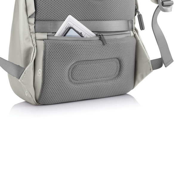 Bobby Soft, Anti-Diebstahl-Rucksack - Sanddust / Grau