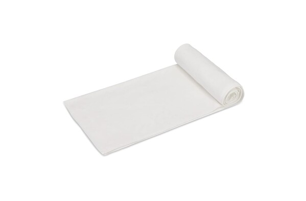 Serviette double face sublimation 70 x 140 cm 400 g/m² - Blanc