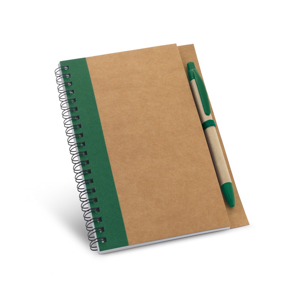 ASIMOV. B6 Notepad - Green