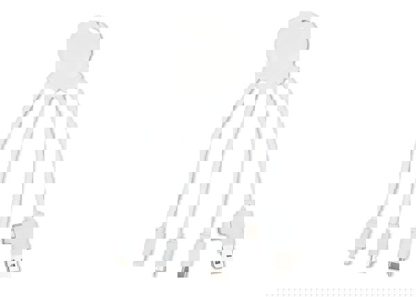 4009 - Xoopar Octopus OBP cable Ocean Bound Plastic - White