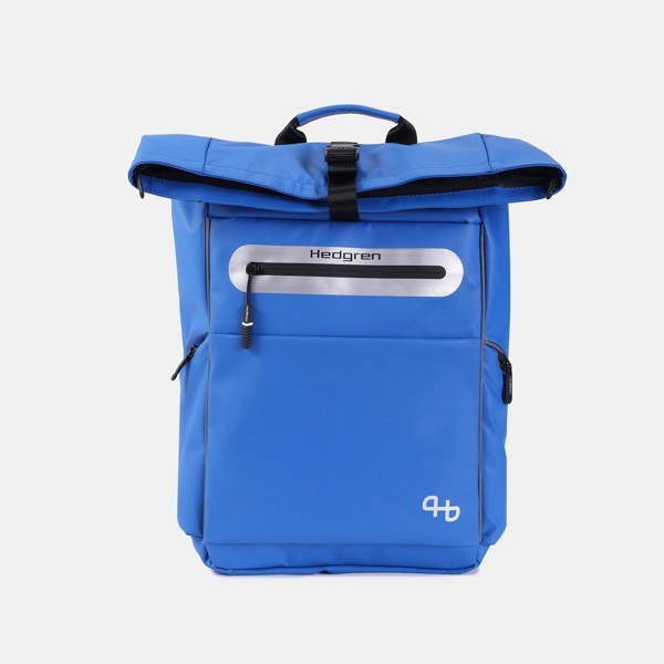 CHAIN ​​| Rucsac roll-up 15" + RFID - Hedgren - Strong Blue