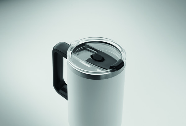 Kozarec Suma iz recikliranega nerjavečega jekla, 1200 ml - Bela