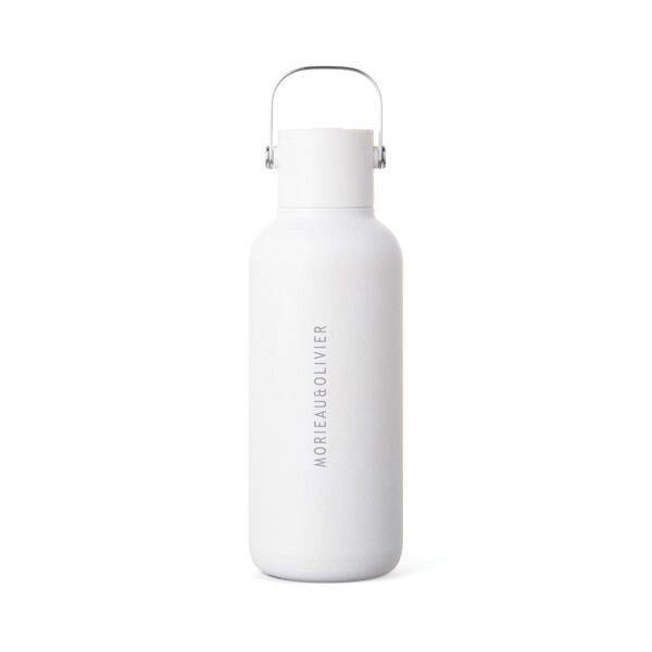VINGA Cael RCS SS sip bottle 600ML - White