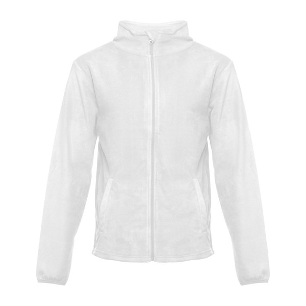 THC HELSINKI WH. Men's polar fleece jacket - White / XXL