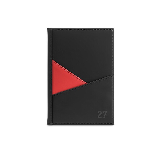 IBSEN A5. Agenda A5 em PU - Vermelho