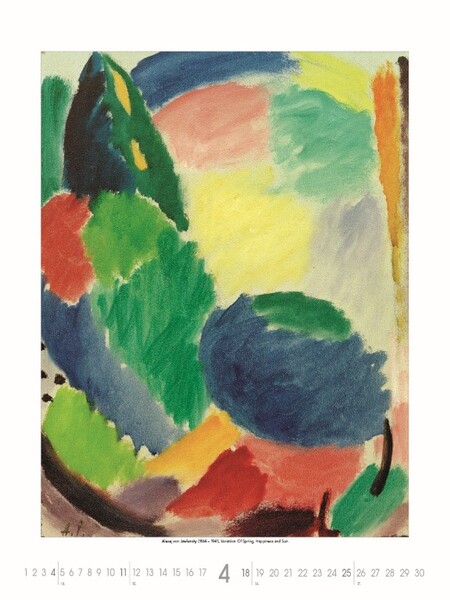 Nástenný Kalendár Monet To Klee 2027