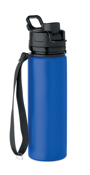 Bouteille de sport en silicone Lett - Bleu Royal