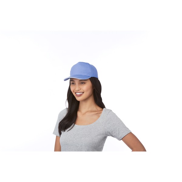 Casquette sandwich 5 panneaux Ceto - Gris storm