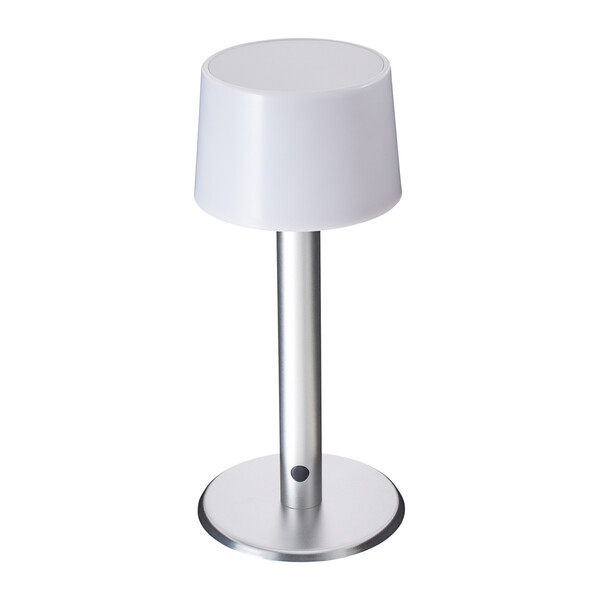Lampe de table rechargeable AMLINO - argenté