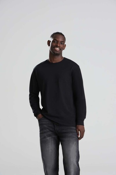 Awdis 180 Long Sleeve T - Arctic White / S