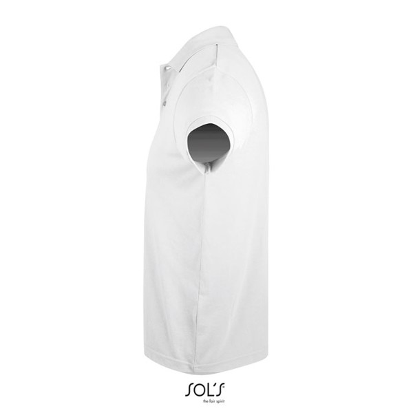 PRIME MEN POLO 200g - Blanc / 5XL