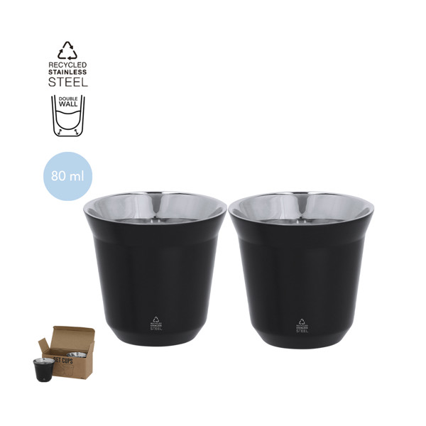 Set Vasos Kodet - Negro