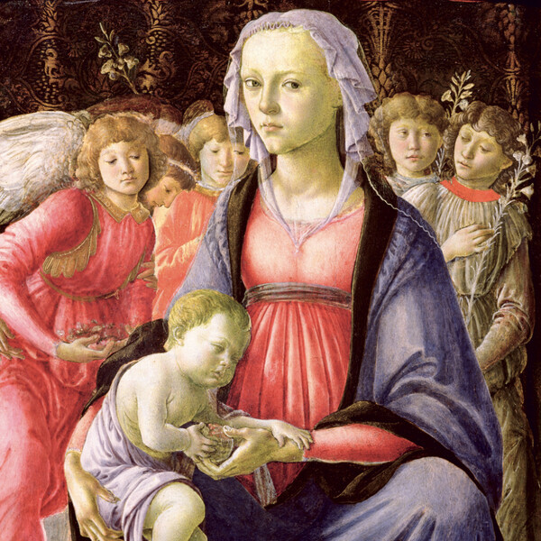 Notique Poznámkový Kalendář Sandro Botticelli 2027, 30 x 30 cm - Východní