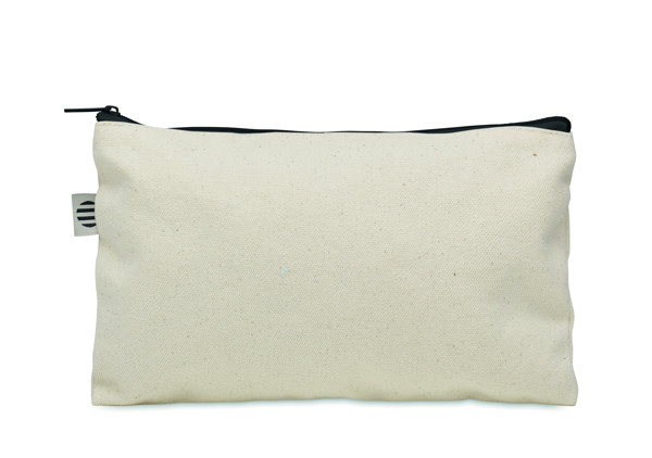 Cosmetic bag cotton 340 gr/m² Pesacara - Black