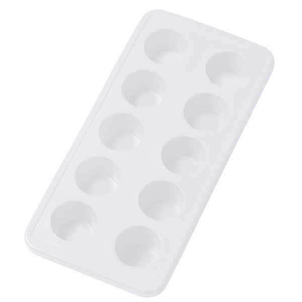 Ice Cube Tray "Round" - White
