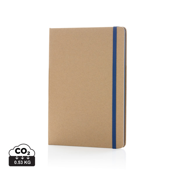 A5 kraft notebook - Blue