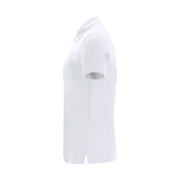 Women White Polo Shirt Charles - White / XXL