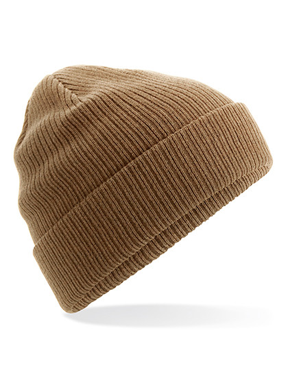 Organic Cotton Beanie - Biscuit / One Size